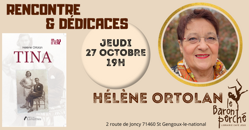 Rencontre – dédicace avec Hélène Ortolan