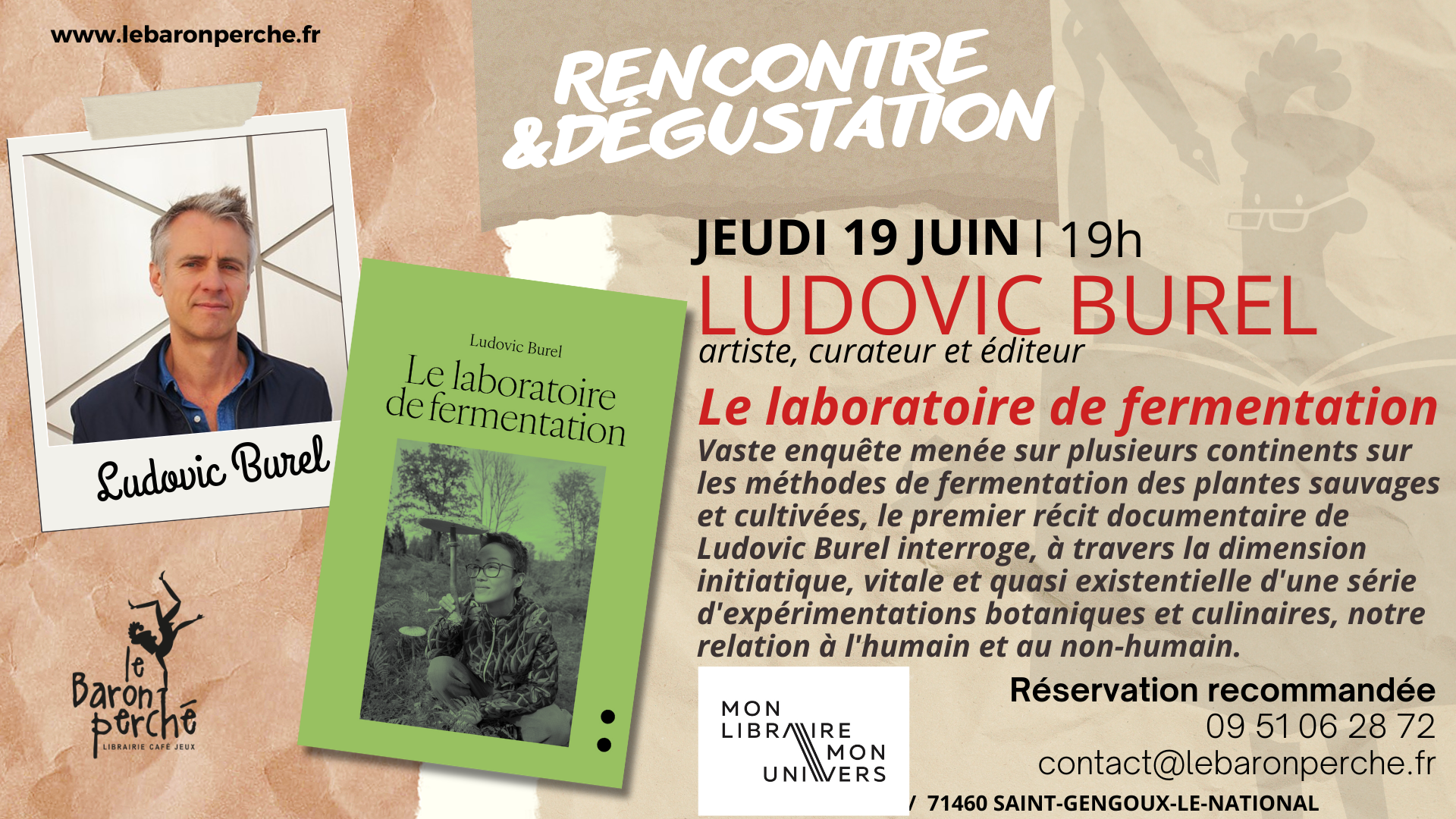 Le laboratoire de fermentation, rencontre avec Ludovic Burel