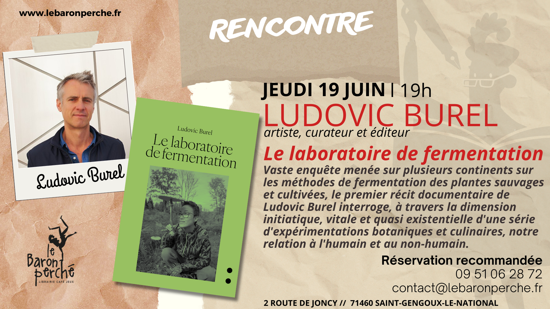 Le laboratoire de fermentation, rencontre avec Ludovic Burel