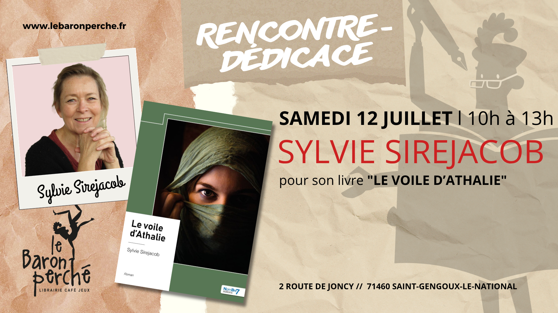 Rencontre avec Sylvie Sirejacob