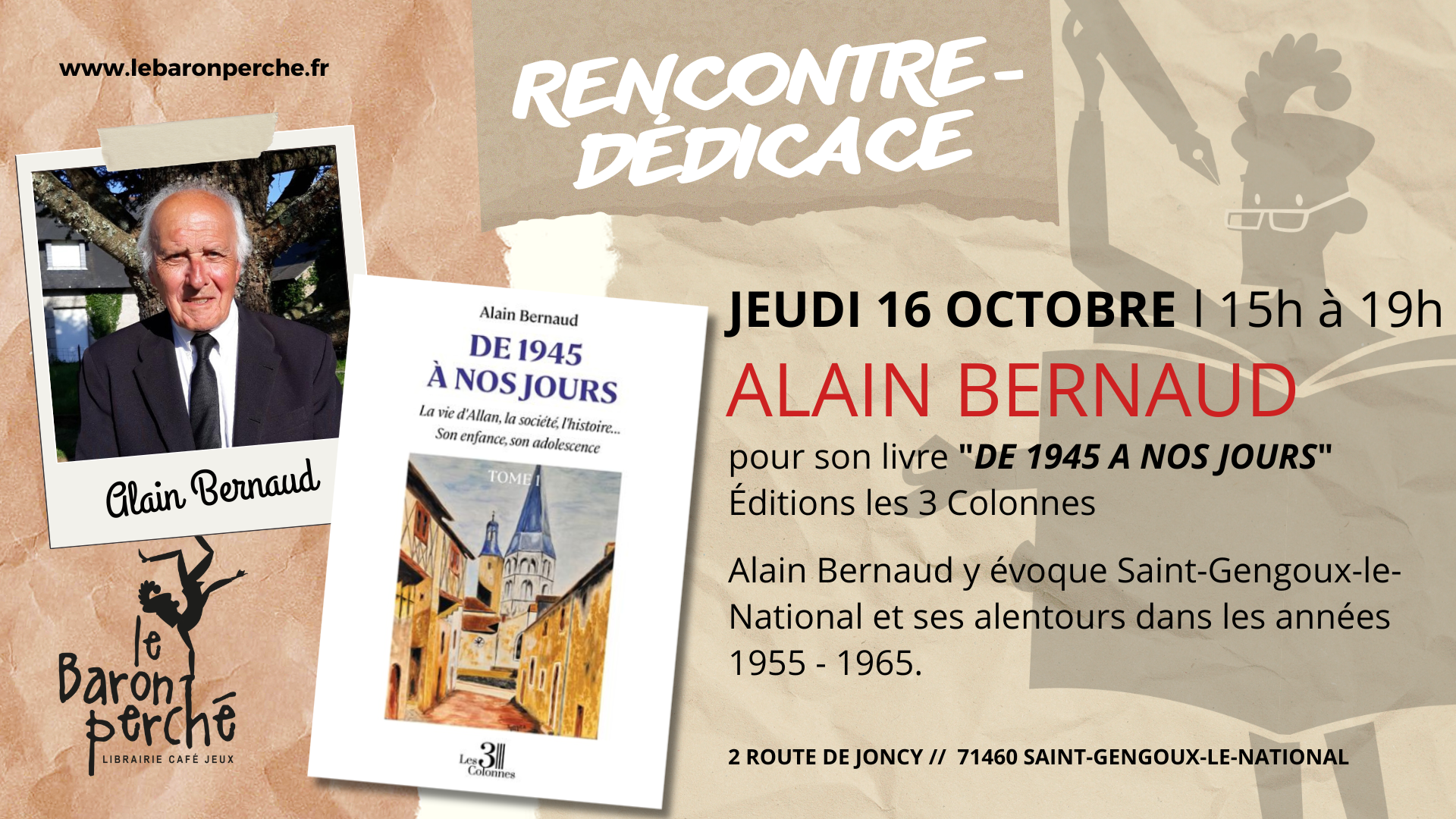 Rencontre avec Alain Bernaud