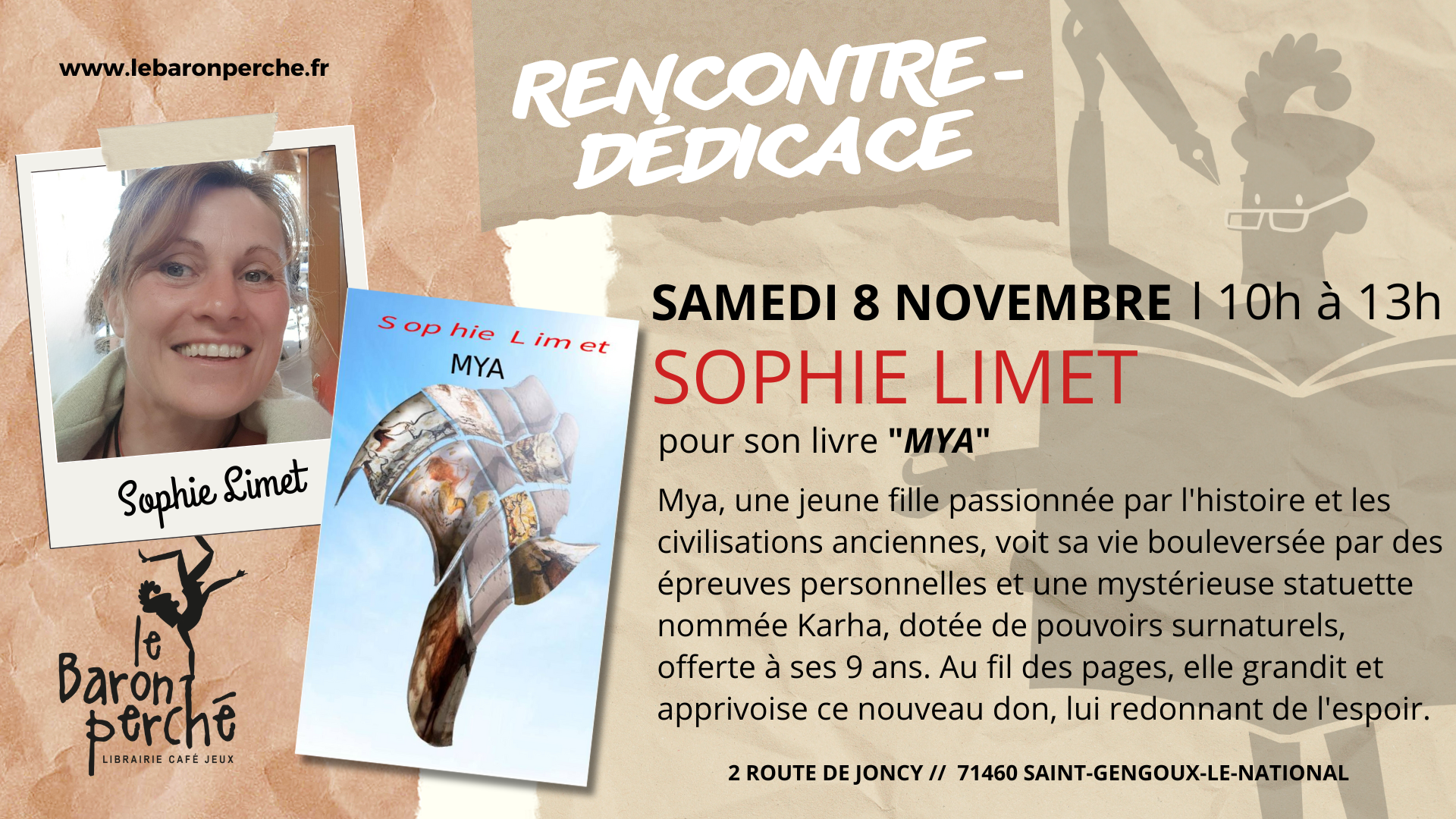 Recontre-Dédicaces avec Sophie Limet