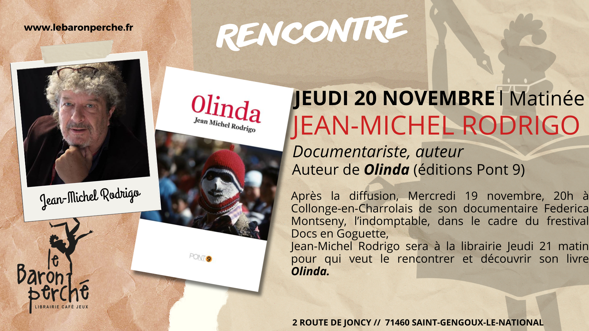 Rencontre avec Jean-Michel Rodrigo